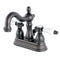 Kingston Brass KS1605BPL 4 in. Centerset Bath Faucet Bronze