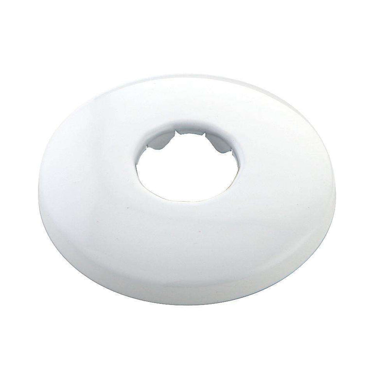 Kingston Brass K150F6 Made to Match Shower Flange, White