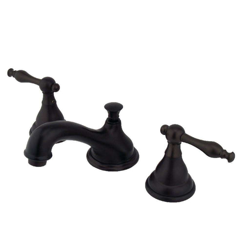 Kingston Brass KS5565NL 8 in. Widespread Bath Faucet Bronze