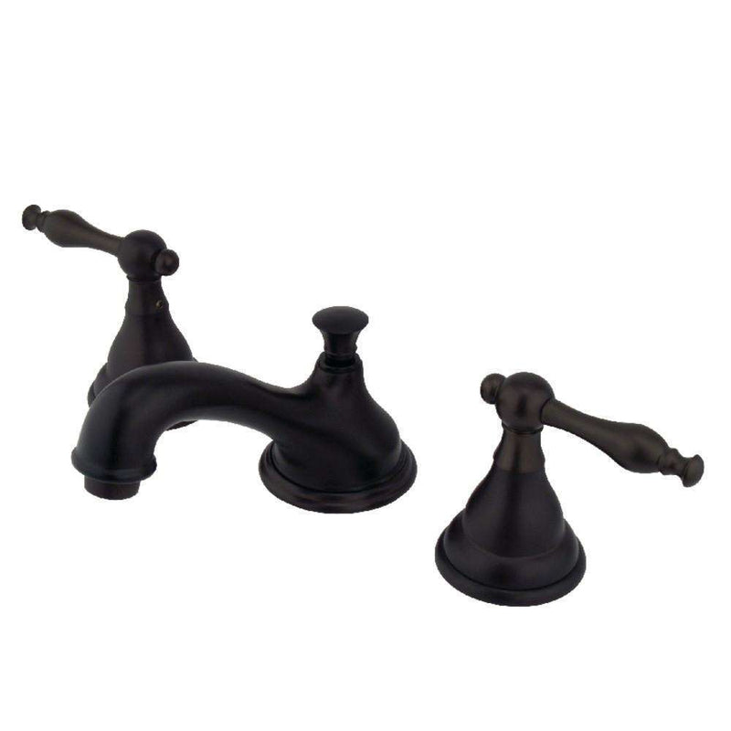 Kingston Brass KS5565NL 8 in. Widespread Bath Faucet Bronze