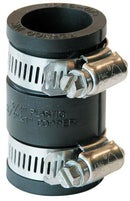 3/4" x 3/4" Cast Iron/Plastic x Cast Iron/Plastic Flexible Coupling