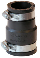 1-1/2" x 1-1/4" Cast Iron/Plastic x Cast Iron/Plastic Coupling