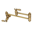 Kingston KS3103BAL Heirloom Wall Mount Pot Filler K Faucet,