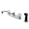 Kingston Brass KB112 Centerset Kitchen Faucet