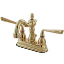 Kingston Brass KS1602ZL 4 in. Centerset Bath Faucet Brass