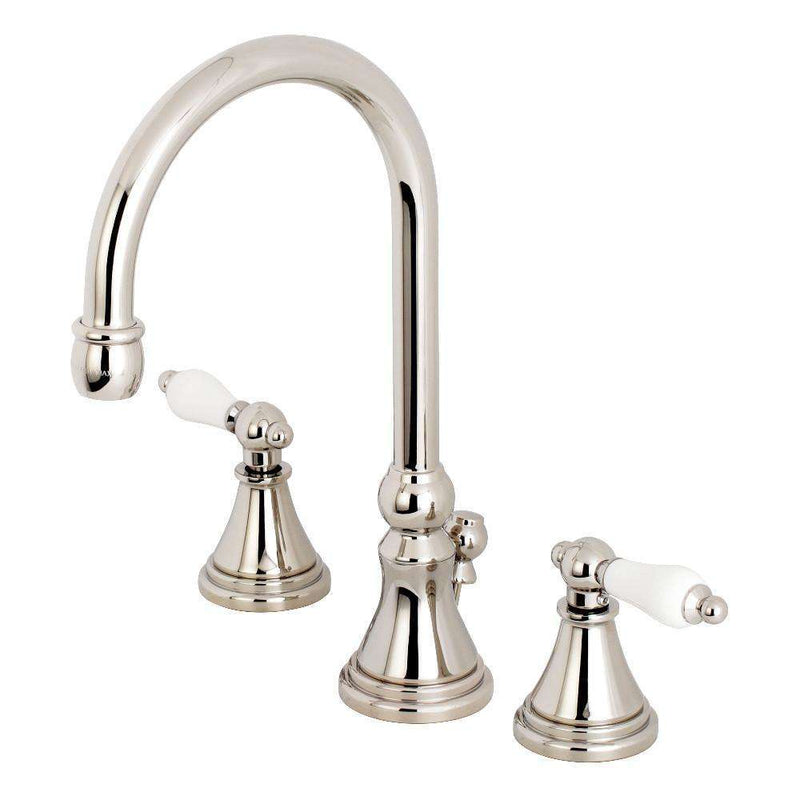 Kingston Brass KS2986PL 8 in. Wsp Bath Faucet Nickel