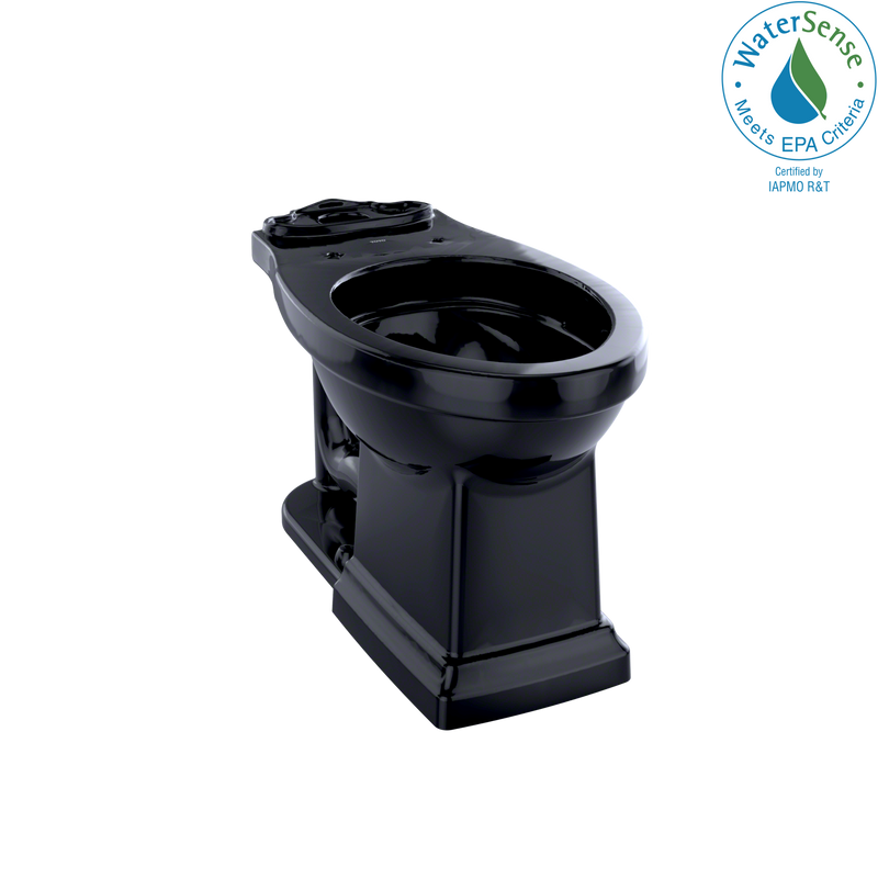 TOTO Promenade II Universal Height Toilet Bowl, Ebony C404CUF