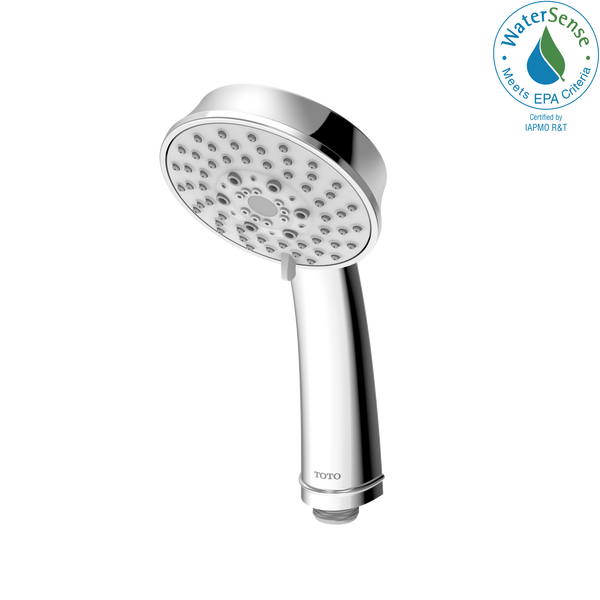 TOTO L Series Classic Five Spray Modes 4 inch 2.0 GPM Handshower, Polished Chrome TBW03003U2#CP