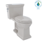 TOTO Promenade II 1G One-Piece Elongated 1.0 GPF Universal Height Toilet with CeFiONtect, Sedona Beige MS814224CUFG#12