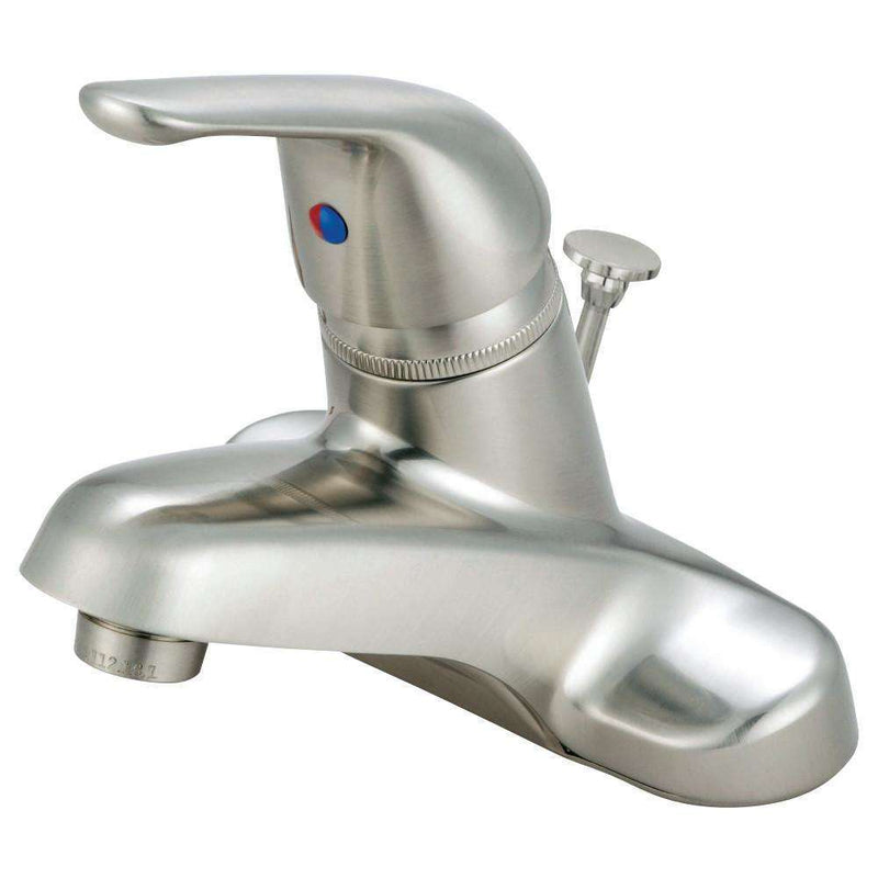 Kingston Brass GKB548B Sg-Hnd 4 in. Centerset Bath Faucet