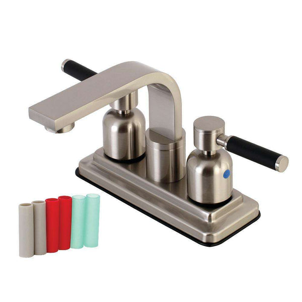 Kingston Brass KB8468DKL 4 in. Centerset Bathroom Faucet