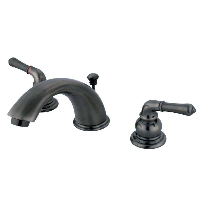 Kingston Brass GKB963 Widespread Bath Faucet Stainless