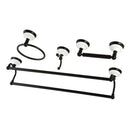 Kingston Brass BAK1113478ORB 4-Piece Bath Hardware Bronze