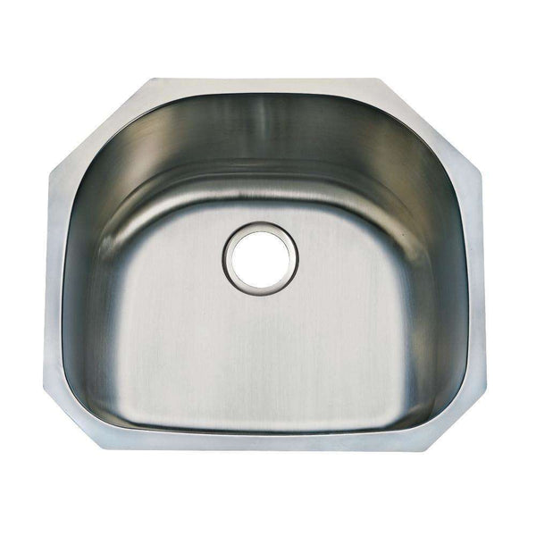 Gourmetier KUD24219BN Undermount Single Bowl