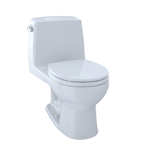 TOTO Ultimate One-Piece Round Bowl 1.6 GPF Toilet, Cotton White MS853113#01