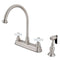 Kingston Brass KB3758PXBS Centerset Kitchen Faucet