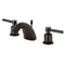 Kingston Brass FB8955DL Mini-Widespread Bath Faucet Bronze