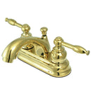 Kingston Brass KB2602KL 4 in. Centerset Bath Faucet Brass