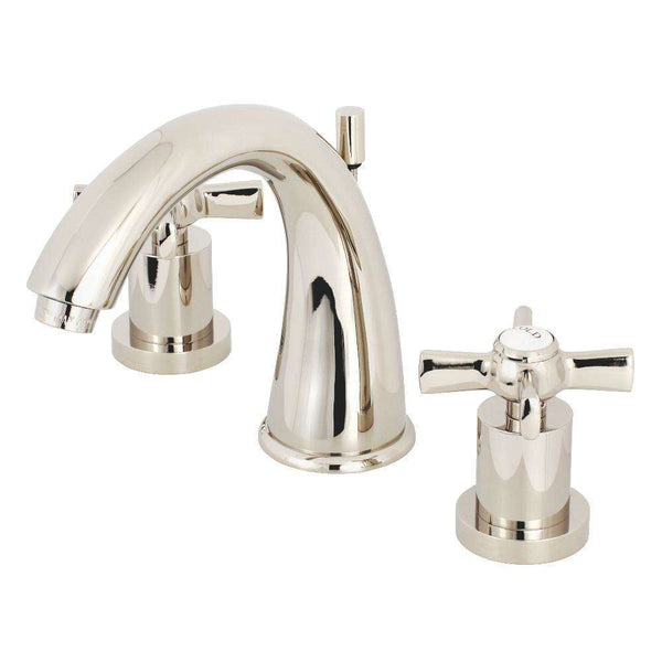 Kingston Brass KS2966ZX 8 in. Wsp Bath Faucet Nickel