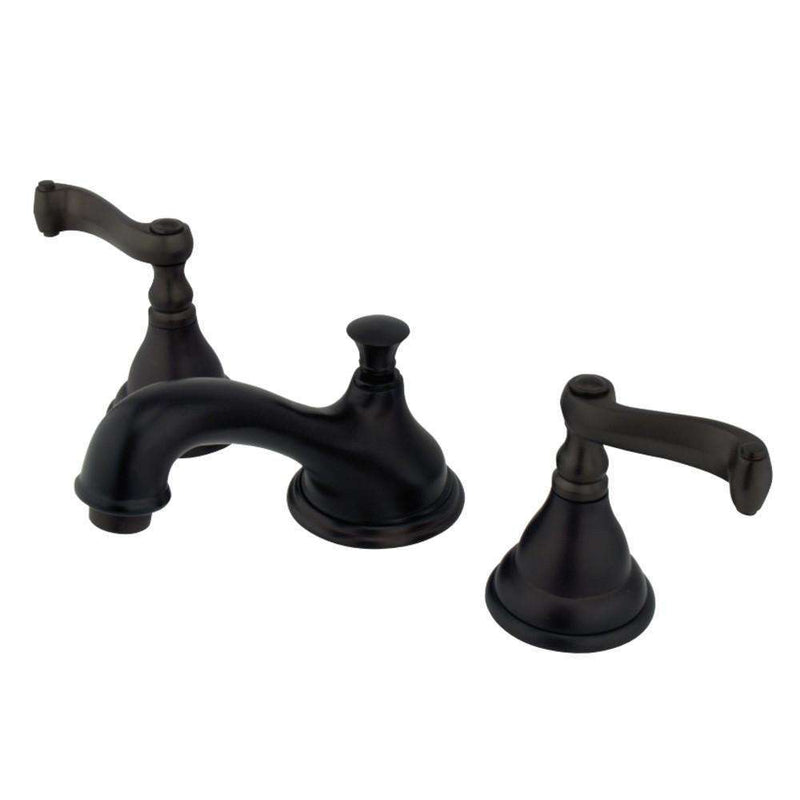 Kingston Brass KS5565FL 8 in. Widespread Bath Faucet Bronze