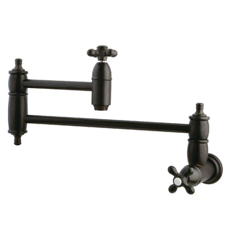 Kingston KS3105AX Restoration Wall Mount Pot Filler K Faucet