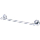 Kingston Brass BA312C 18" Towel Bar, Polished Chrome