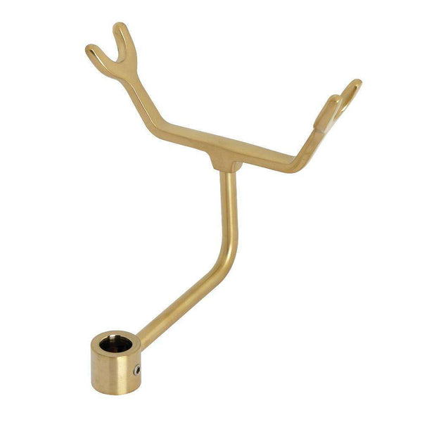 Kingston Brass ABT1050-7 Shower Pole Holder, Brushed Brass