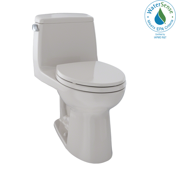 TOTO Eco UltraMax One-Piece Elongated 1.28 GPF ADA Compliant Toilet, Sedona Beige MS854114EL#12