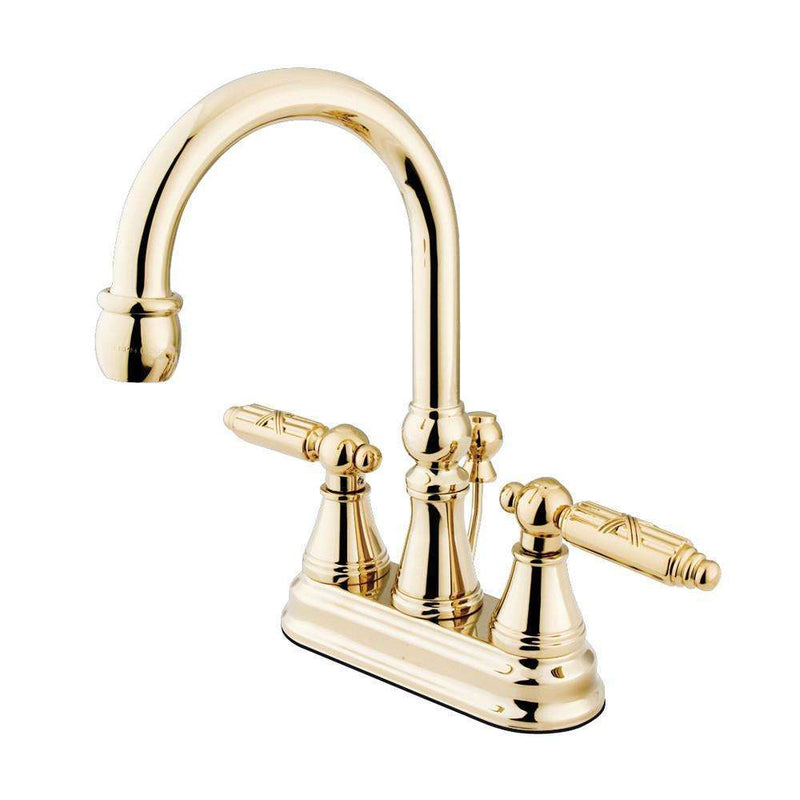 Kingston Brass KS2612GL 4 in. Centerset Bath Faucet Brass