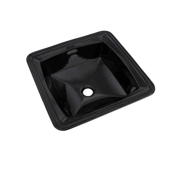 TOTO Connelly Square Undermount Bathroom Sink, Ebony LT491#51