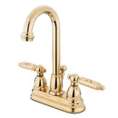 Kingston Brass KB3612GL 4 in. Centerset Bath Faucet Brass