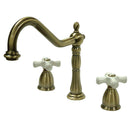 Kingston Brass KB1793PXLS Wsp Kitchen Faucet, Antique Brass