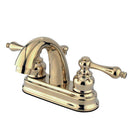 Kingston KB5612AL Restoration 4 in. Centerset Bath Faucet