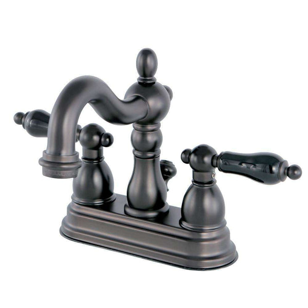 Kingston Brass KS1605PKL 4 in. Centerset Bath Faucet Bronze