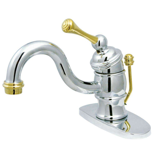 Kingston Brass KB3404BL Vic 4" Centerset Sg Hnd Bath Faucet/