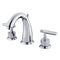 Kingston Brass KS2961CML 8 in. Widespread Bath Faucet