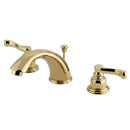 Kingston Brass GKB962FL Wsp Bath Faucet, Polished Brass