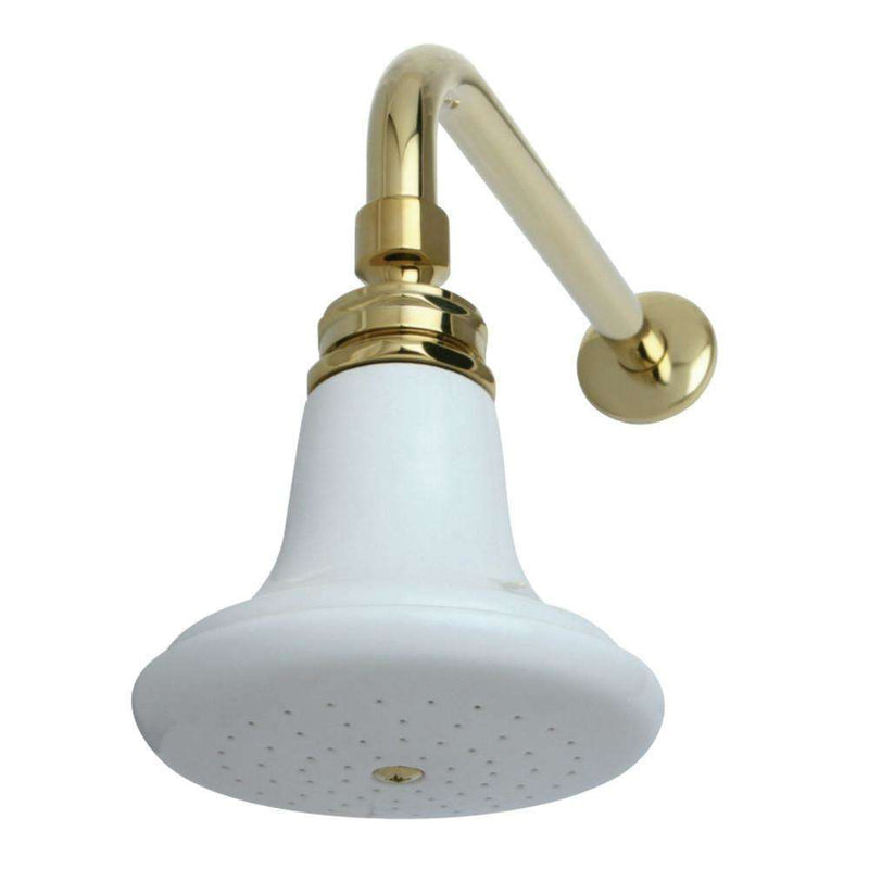 Kingston Brass P50PBCK Victorian Ceramic Showerhead with